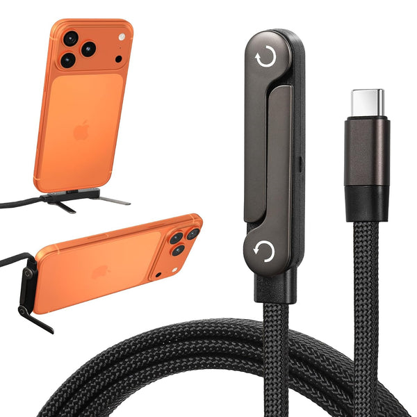 2u1 USB-C kabl sa držačem, uspravno i vodoravno - Topopusti
