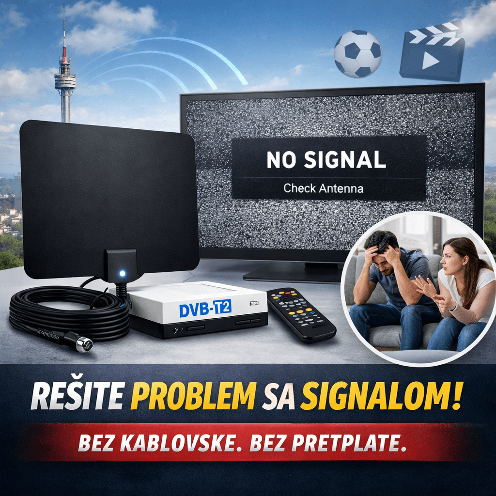 📺 Zašto vam TV nema signal? 5 najčešćih razloga i kako da ih rešite bez kablovske - Topopusti