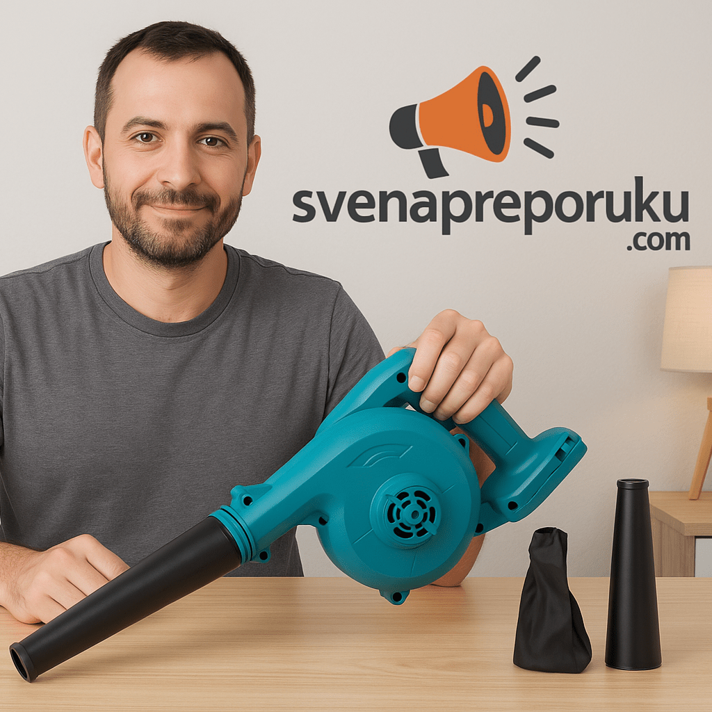 2u1 Usisivač i Duvaljka sa 2 baterije - Topopusti