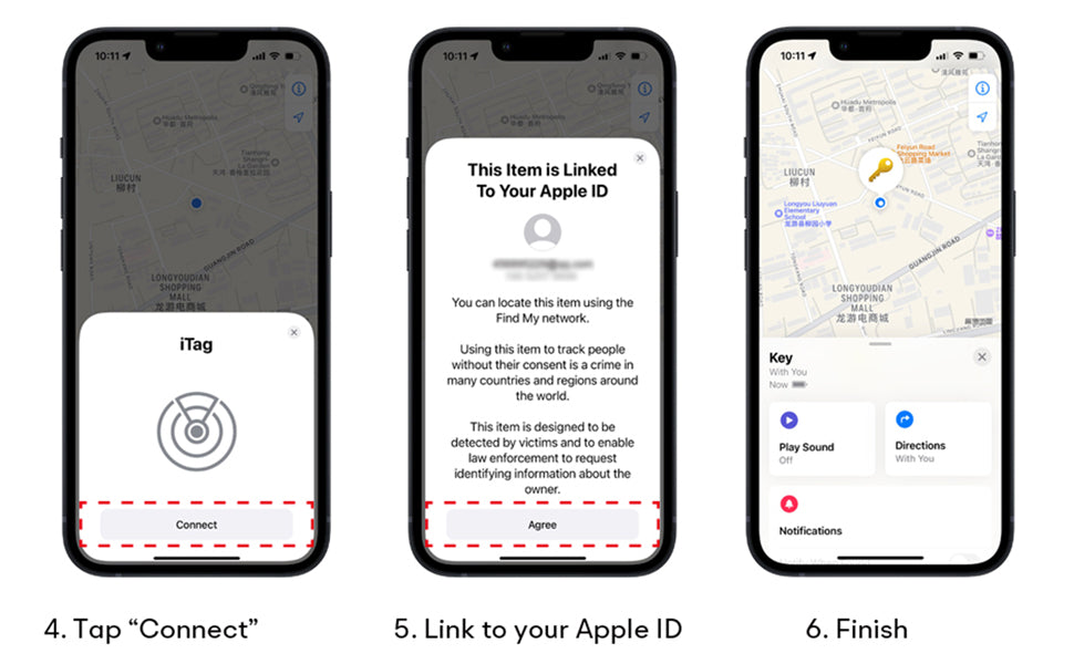 Smart Bluetooth Tracker za Apple uređaje, Smart tag