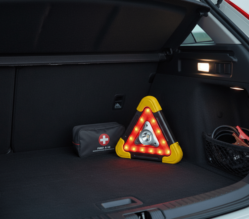 3u1 Multifunkcionalni LED Trougao – Vaša sigurnost na prvom mestu! - Topopusti