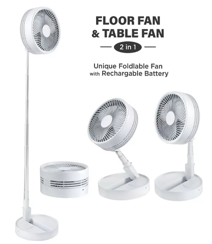 Bežični sklopivi ventilator na punjenje