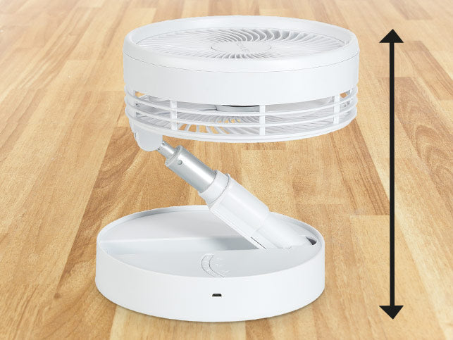 Bežični sklopivi ventilator na punjenje