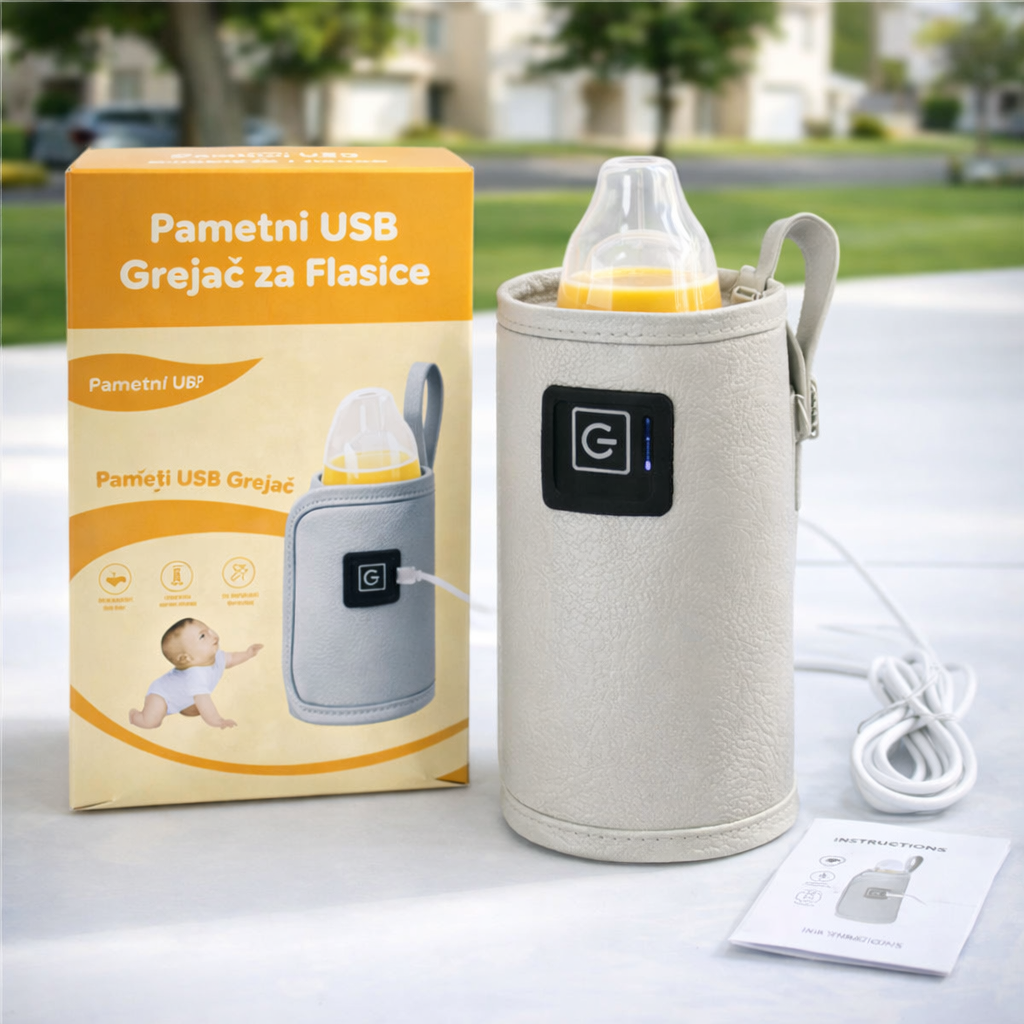 Pametni USB Grejač za Flašice