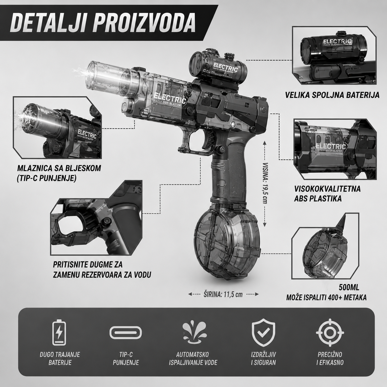 Električni Pištolj - Veliki