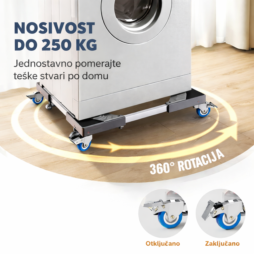 Pokretna baza sa točkićima –250kg