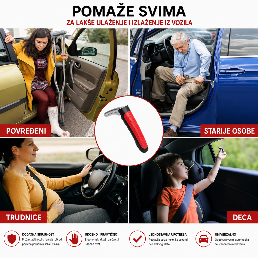 Ergonomska Drška za pomoć Starima