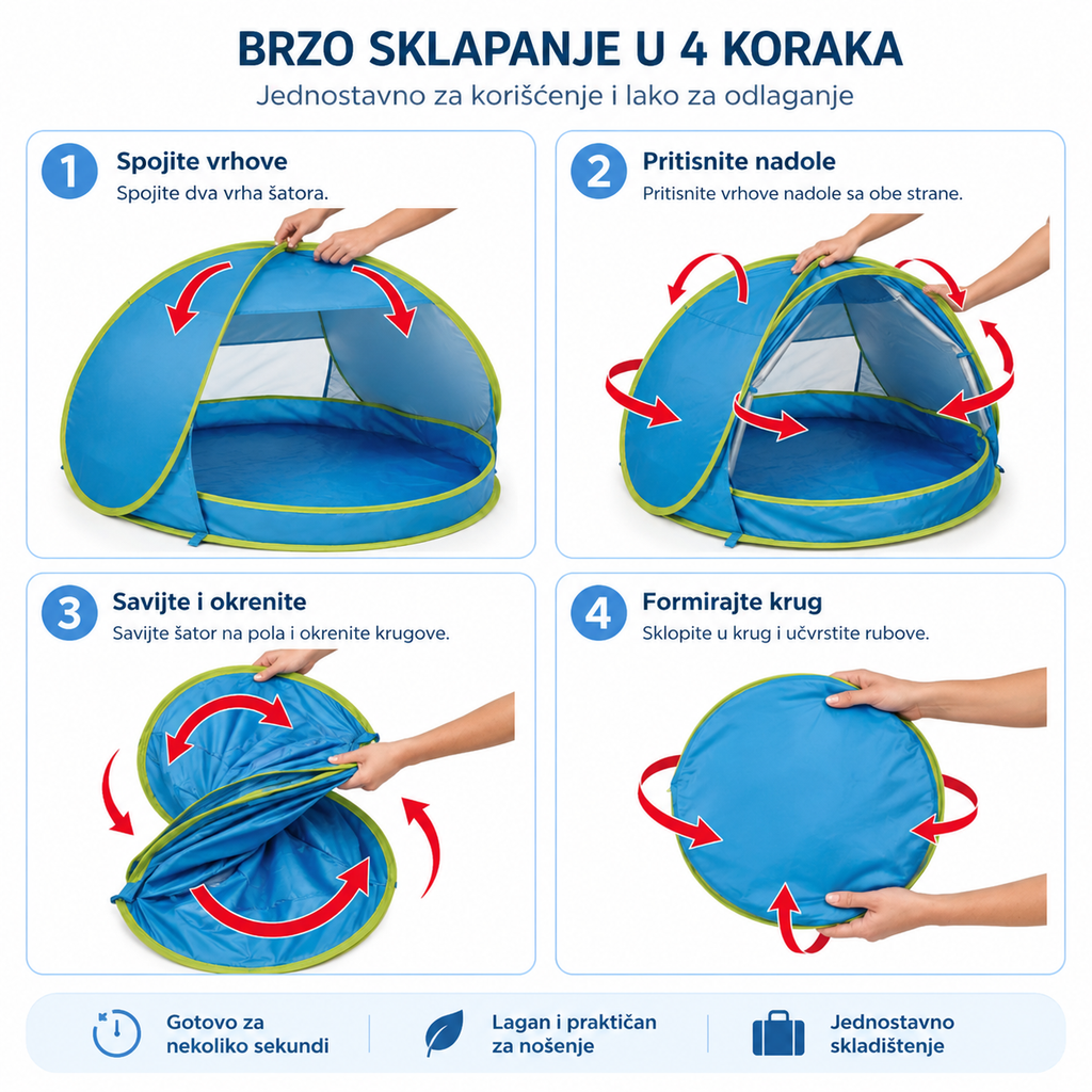Dečiji Šator Bazen