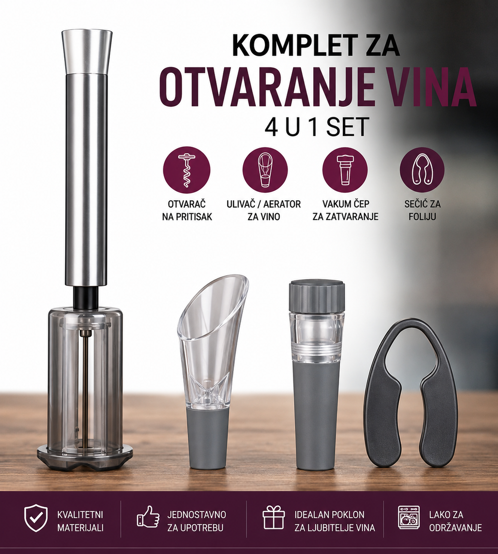 Komplet set za otvaranje Vina