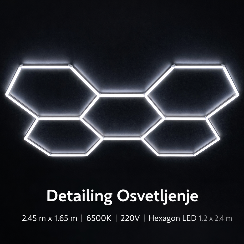 LED Rasveta za Garažu – Saće Osvetljenje
