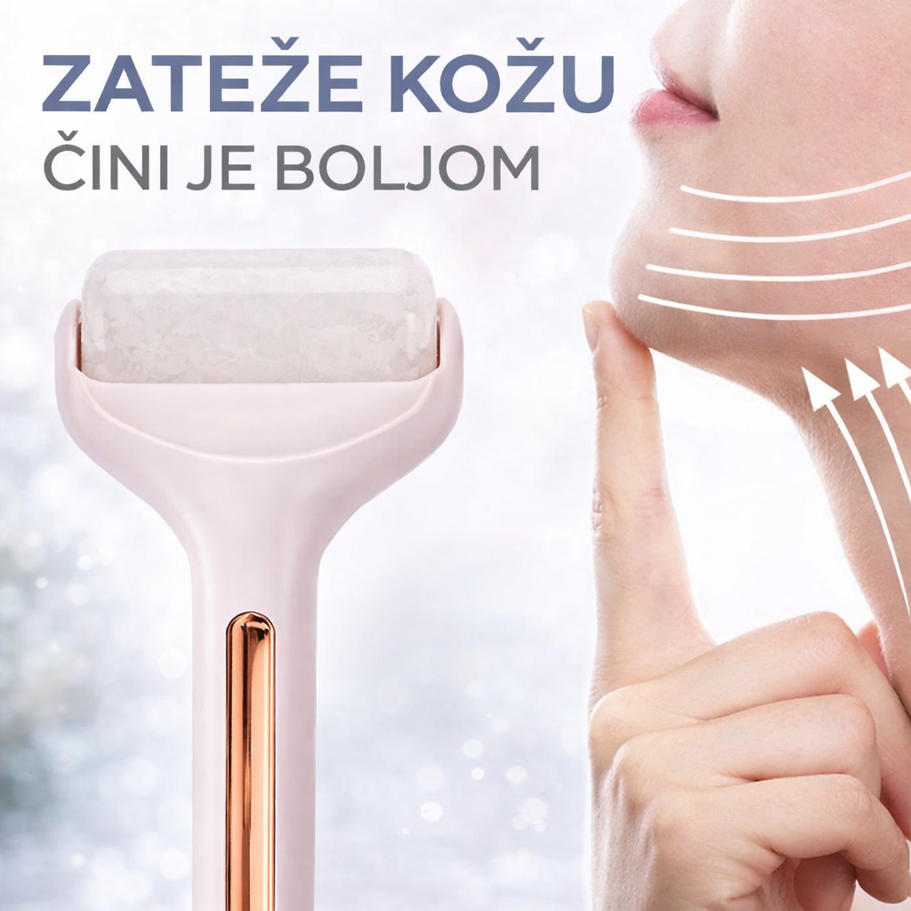 Hladni valjak masažer za lice