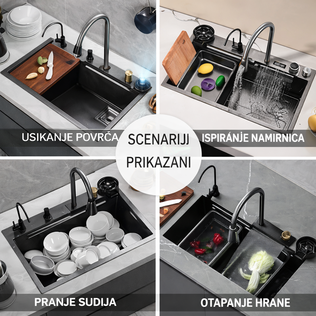 4 u 1 Sudopera za Kuhinju