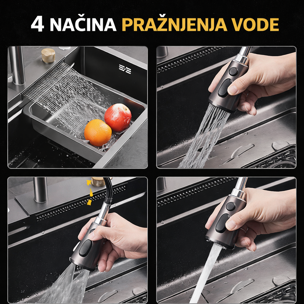4 u 1 Sudopera za Kuhinju