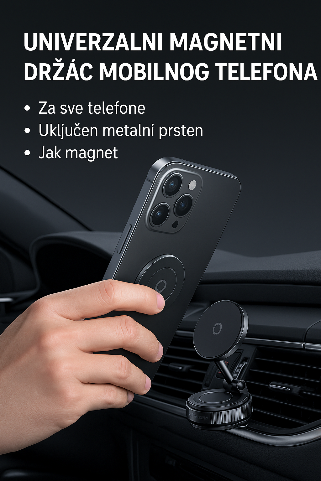 MagSafe Držač za Telefon sa Vakumom
