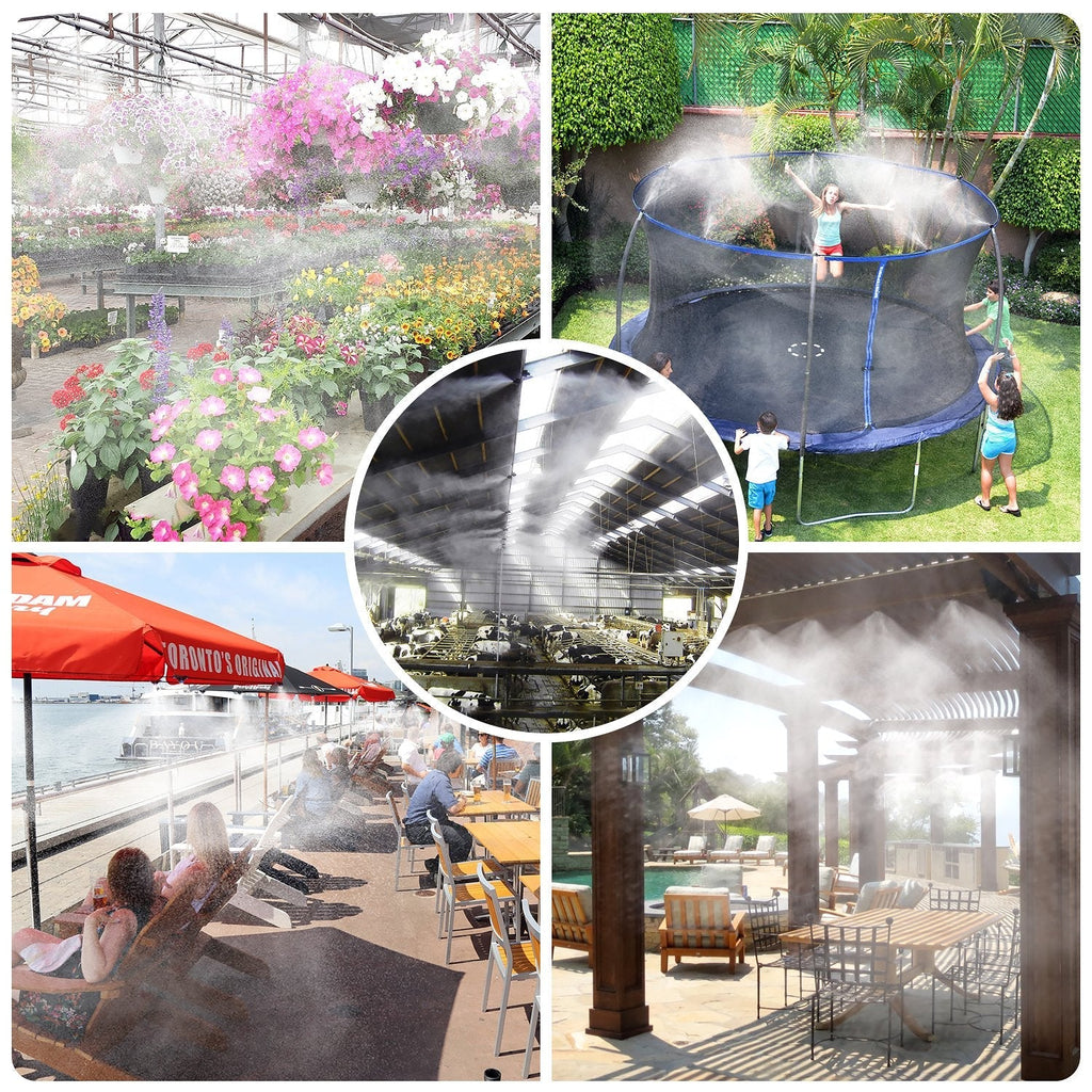 Cooling system - Sistem za hlađenje vodenom maglom, prskalice za vodenu maglu, prskalice za baštu, patio mist