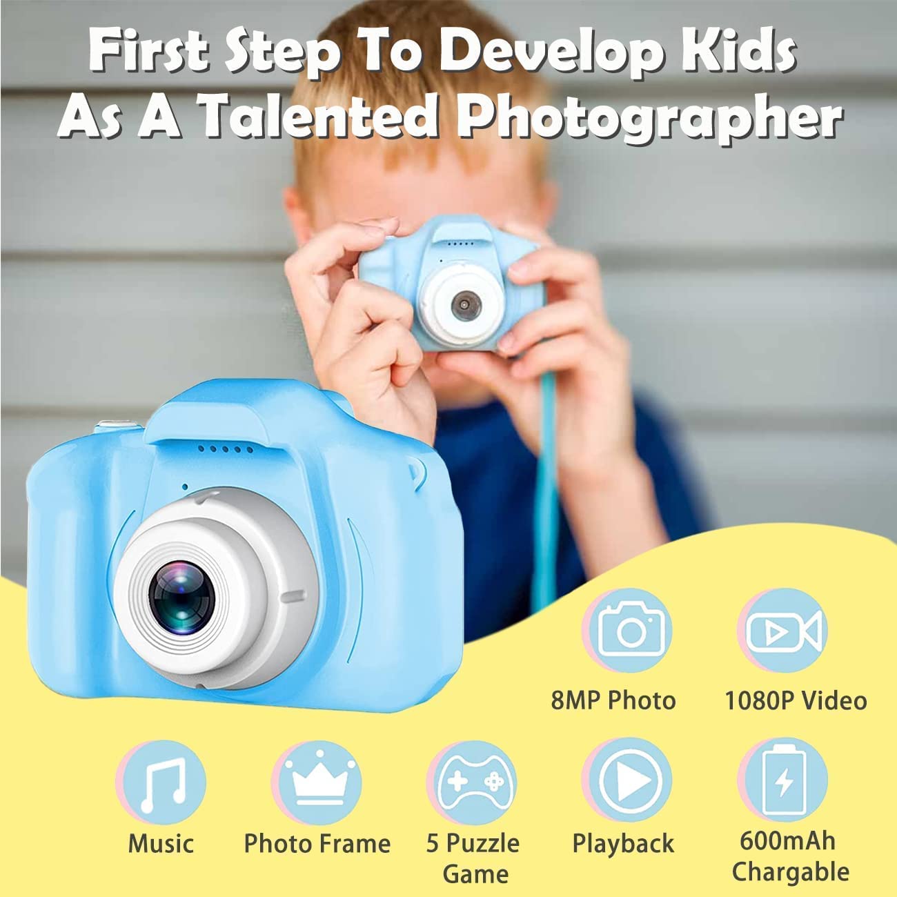 Dečiji digitalni fotoaparat, kamera igračka