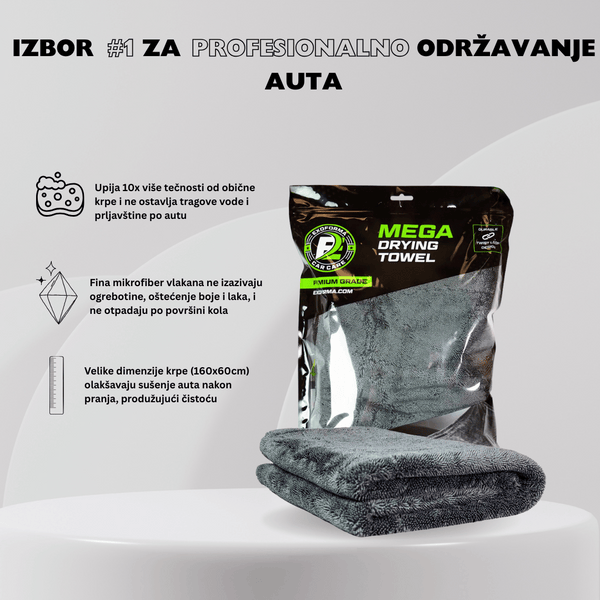 Premium XXL Superupijajuća mikrofiber krpa + XL 50x40CM Gratis Krpa 🎁