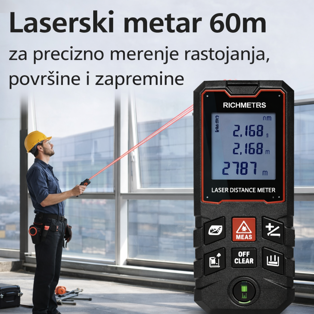 Laserski metar 60m