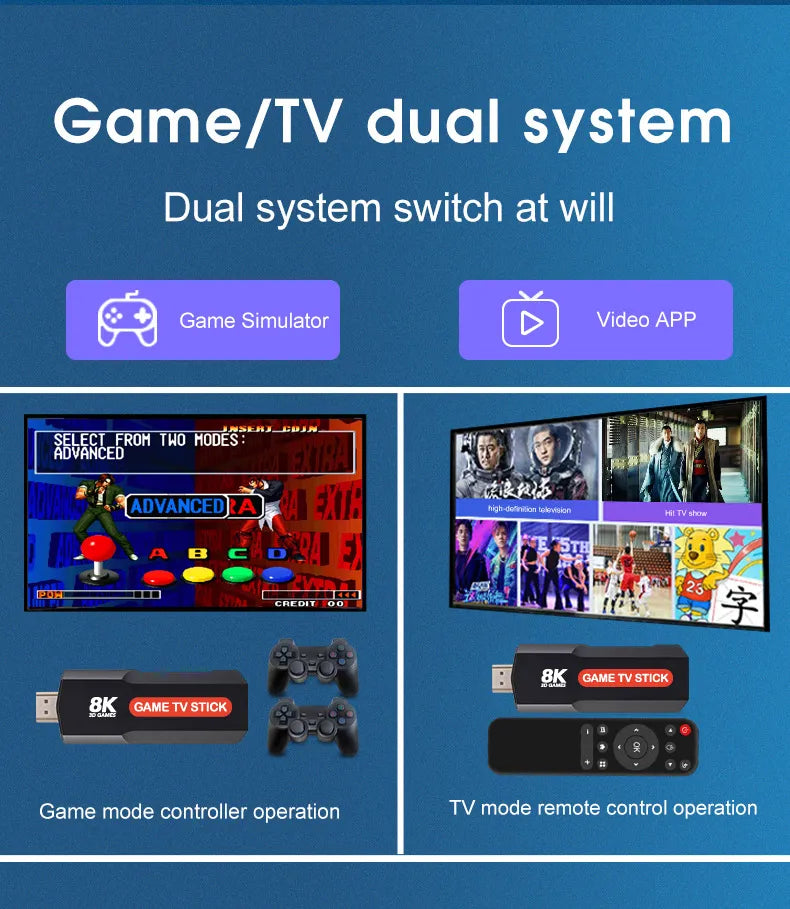 Multifunkcionalna konzola i Smart TV uređaj: Game Stick i Android TV