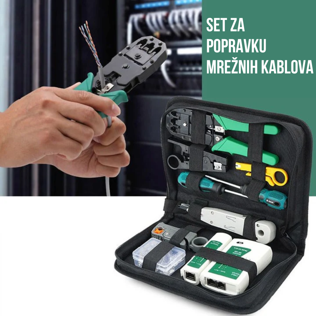 Set za popravku mrežnih kablova