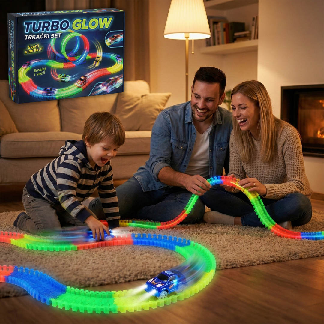 Turbo Glow Trkački Set