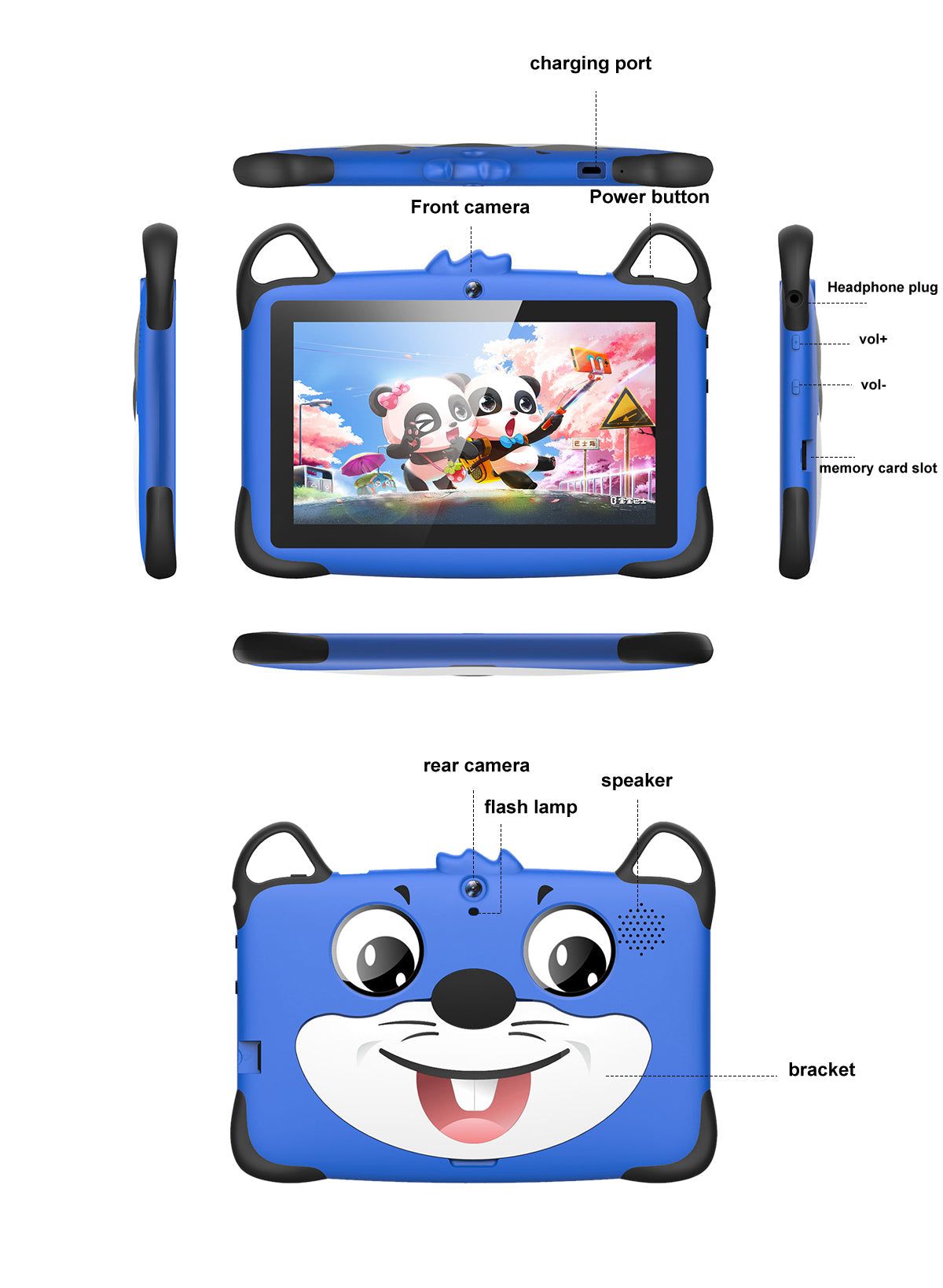 Wintouch K717 tablet za decu, 7" IPS, Android