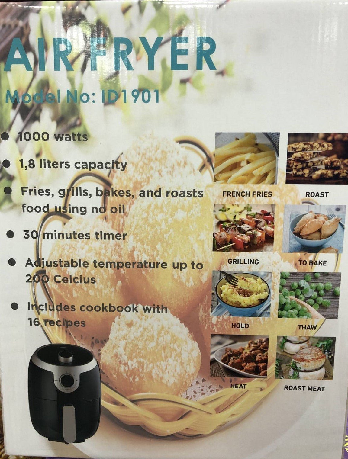Air Fryer Friteza na vazduh - Bez ulja - Topopusti