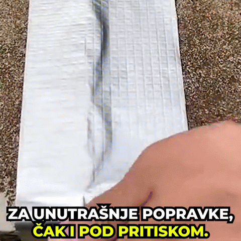 Izuzetno čvrsta aluminijumska traka za zaptivanje (1+1)