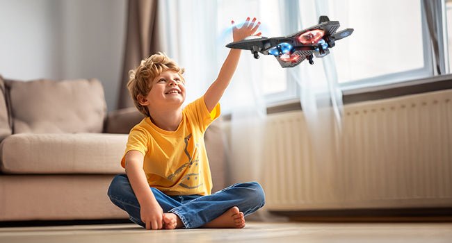 Avion sa daljinskim – za decu, sa svetlom, auto-levitacijom i 360° okretanjem - Topopusti