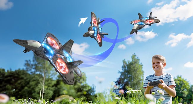 Avion sa daljinskim – za decu, sa svetlom, auto-levitacijom i 360° okretanjem - Topopusti