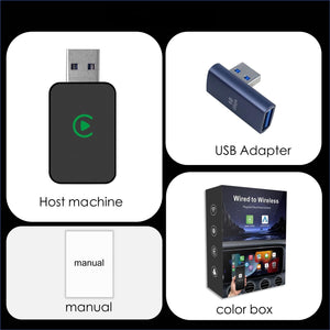🚗 Bežični Car Adapter – Pretvori žični sistem u bežični (CarPlay / Android Auto) - Topopusti