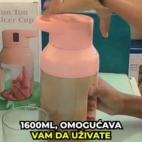 Prenosivi električni blender sokovnik, 1.6L