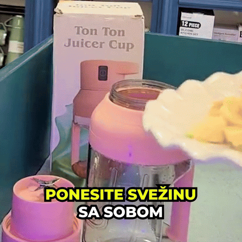 Prenosivi električni blender sokovnik, 1.6L