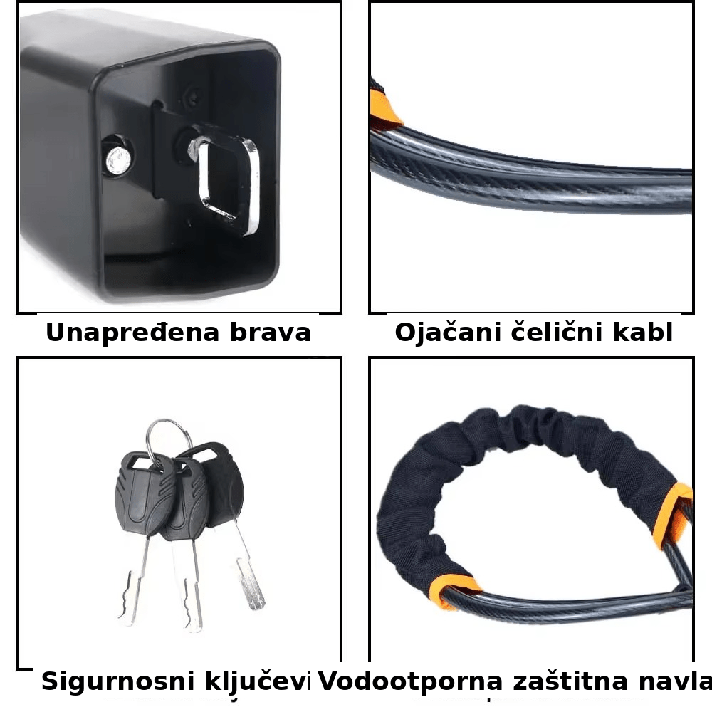Čelična Zaštita za kola od krađe automobila - Topopusti