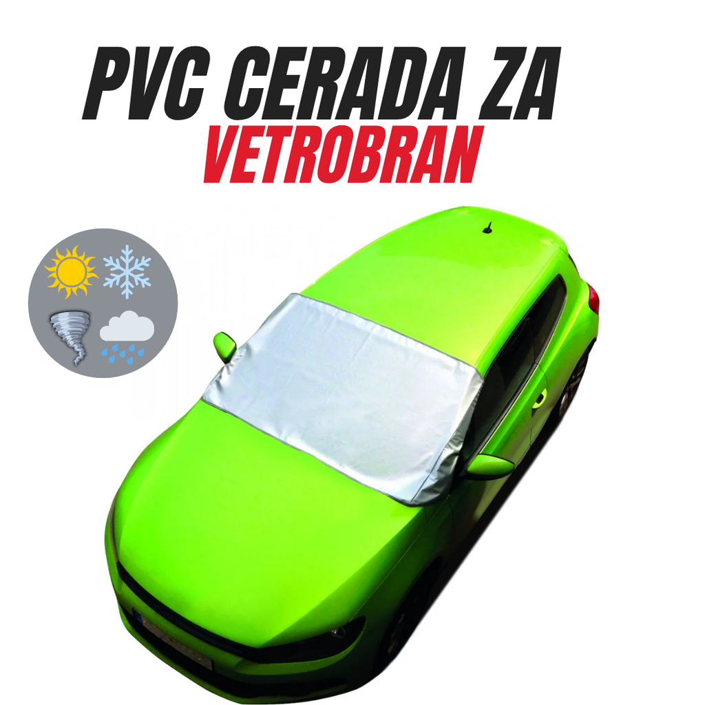 PVC zaštita za vetrobransko staklo, Premium kvalitet, Univerzalna dimenzija