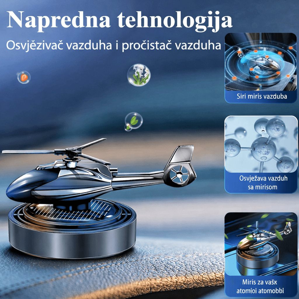Difuzer za automobil u obliku helikoptera - Topopusti