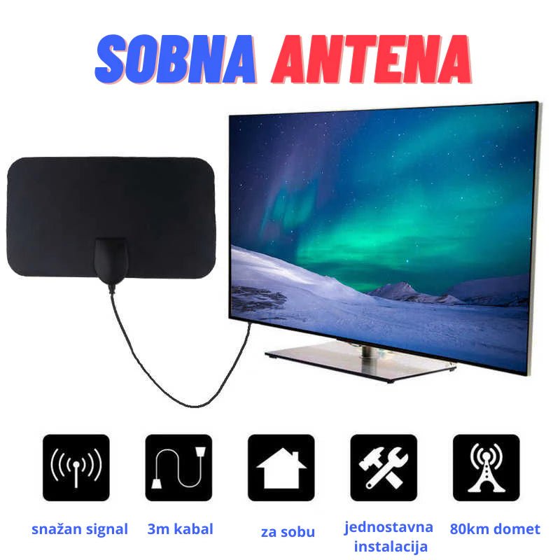 Digitalna Antena + Pojačivač signala - Topopusti