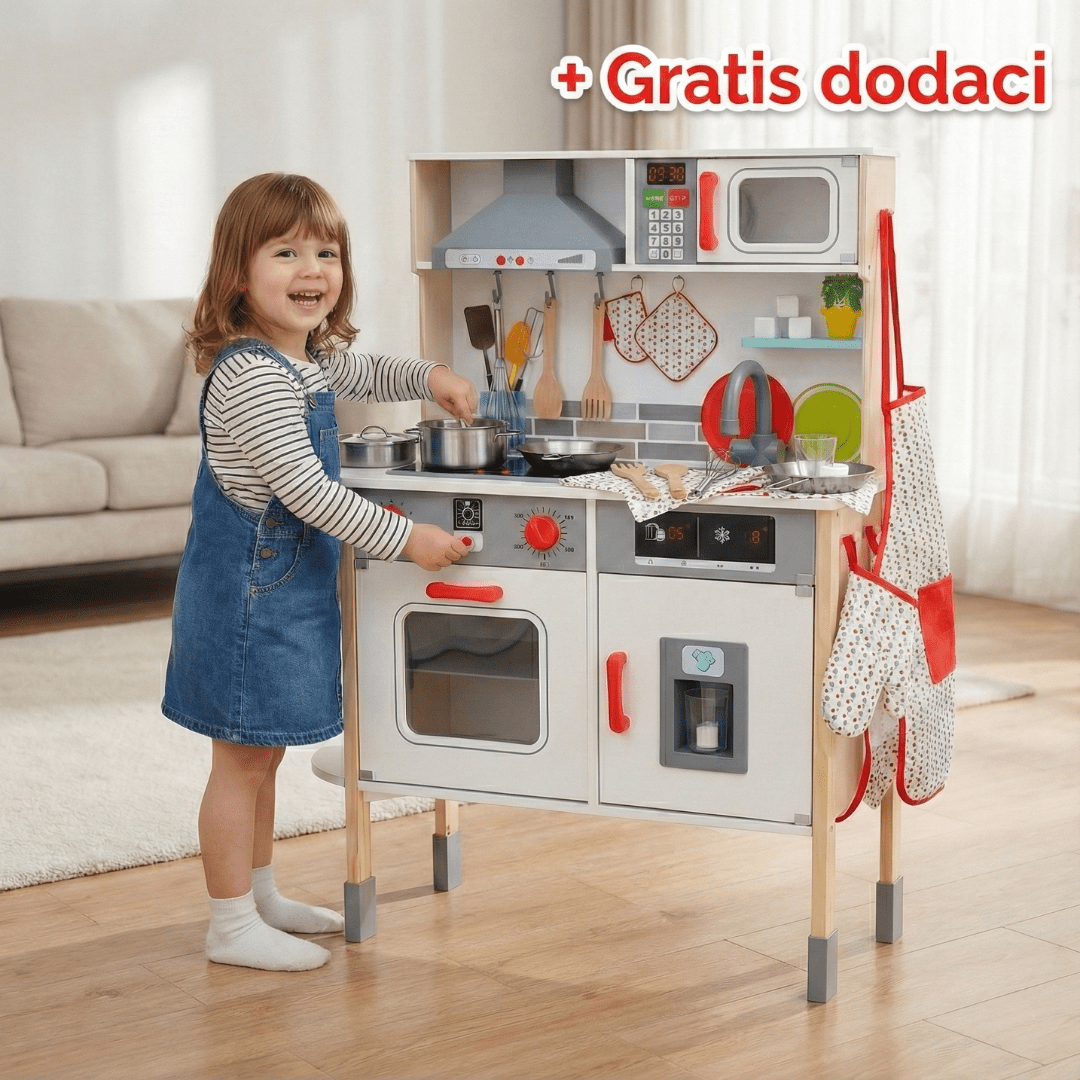 Drvena dečija kuhinja - Topopusti