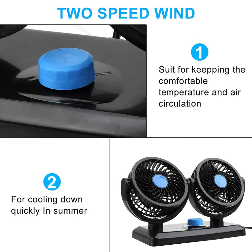 Dupli ventilator za automobil - Topopusti