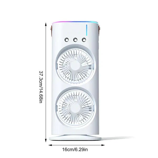 Dvozonski ventilator, Mini klima ventilator - Topopusti