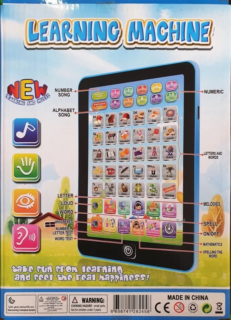 Edukativni tablet - dečija igračka za učenje - Topopusti