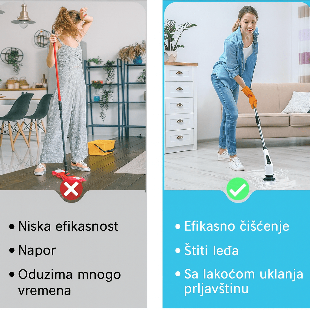 Električna četka za čišćenje - Topopusti