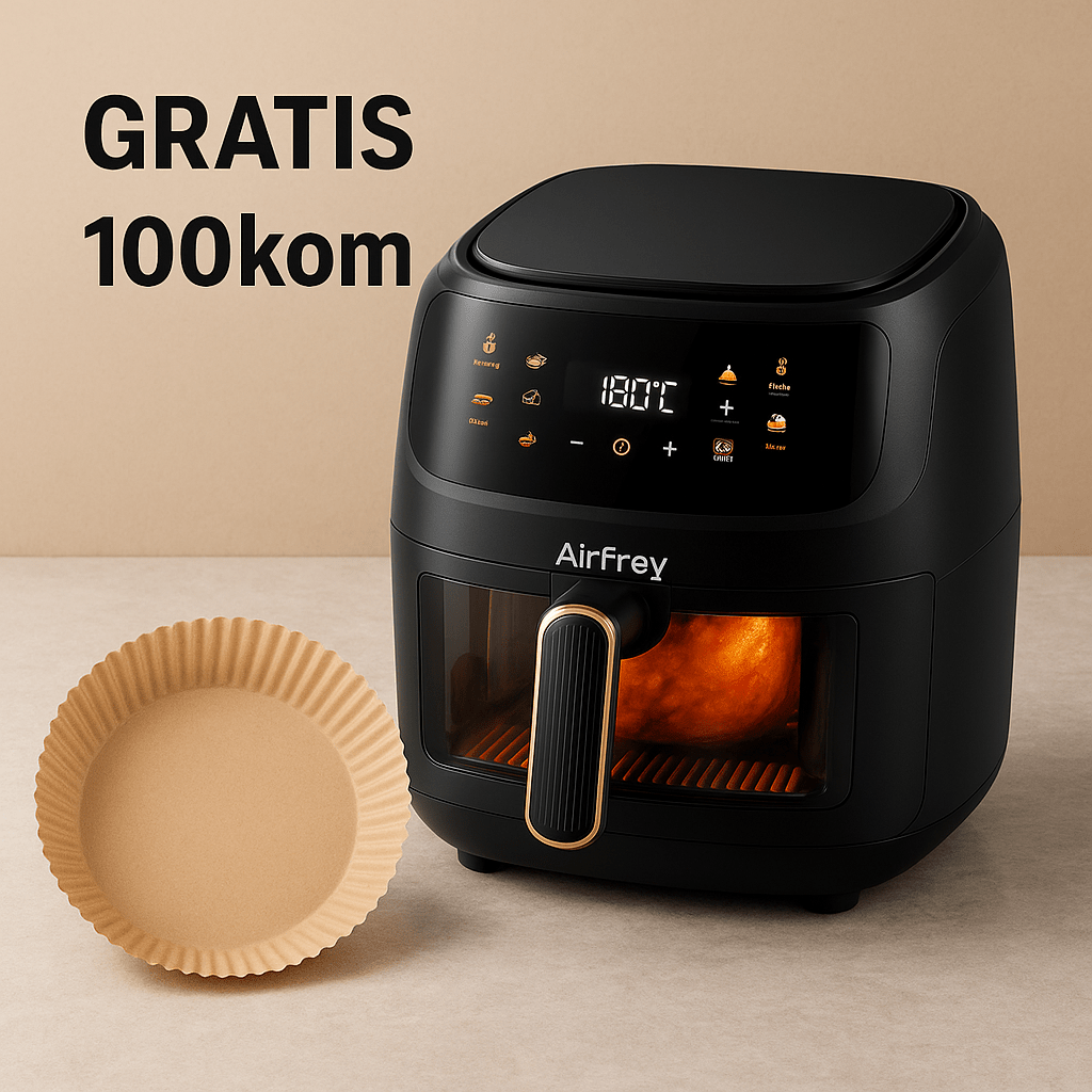 Friteza na vruć vazduh Silver Crest 8L - GRATIS KESE 100KOM - Topopusti