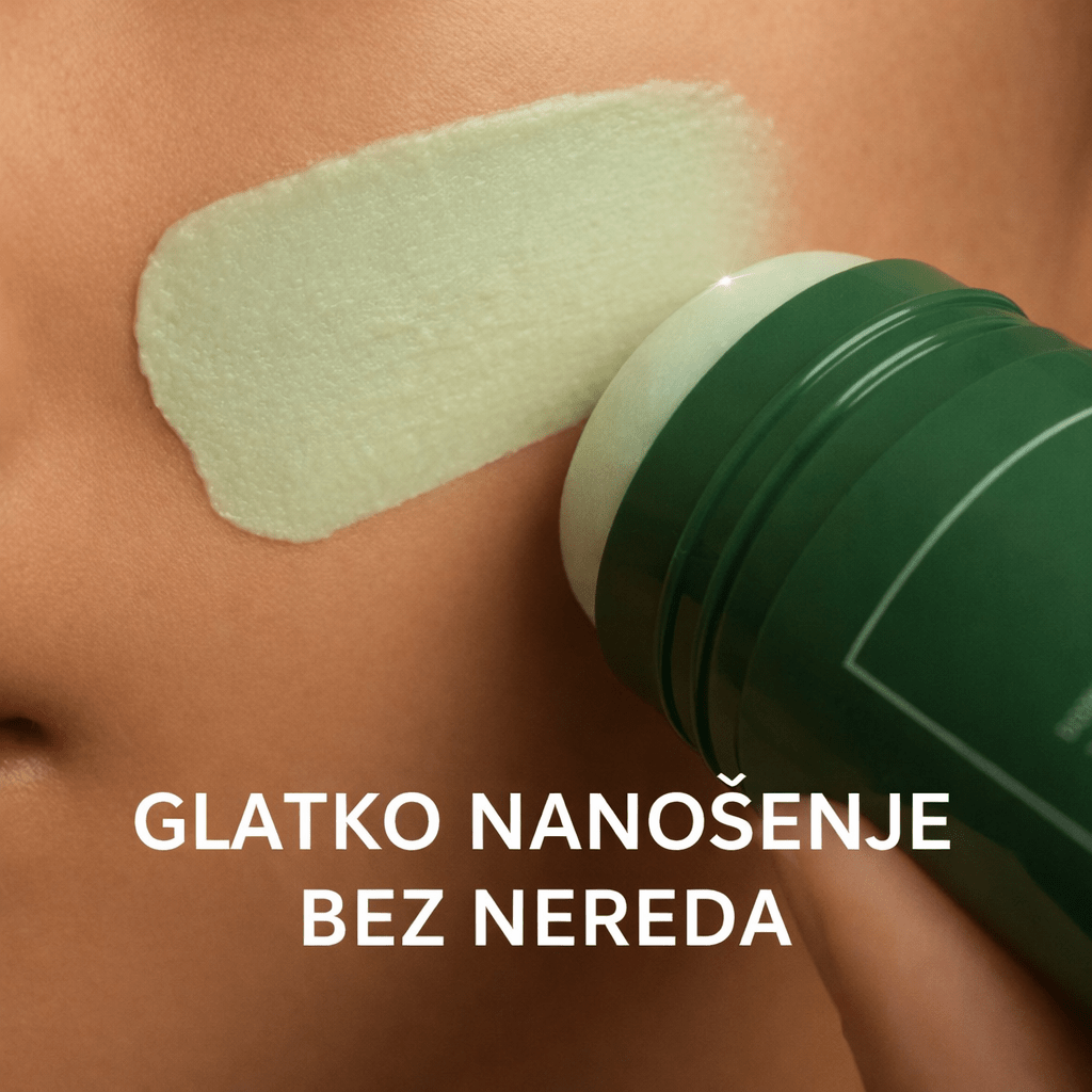 Green Tea Clay Mask Stick – Dubinsko čišćenje i kontrola masnoće 1+1 gratis - Topopusti