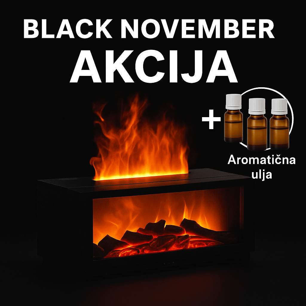 Kamin Difuzer + Aromatična Ulja - Topopusti