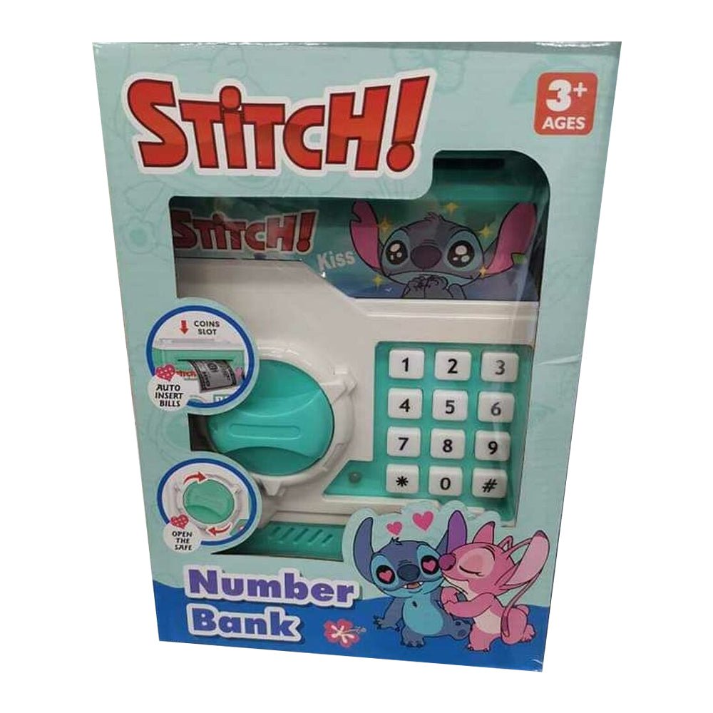 Kasica za novac Stitch – Dečiji sef sa šifrom - Topopusti