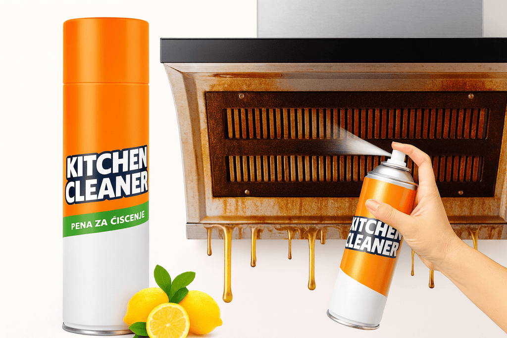 Kitchen Cleaner Foam- Pena za efikasno čišćenje kuhinje - Topopusti