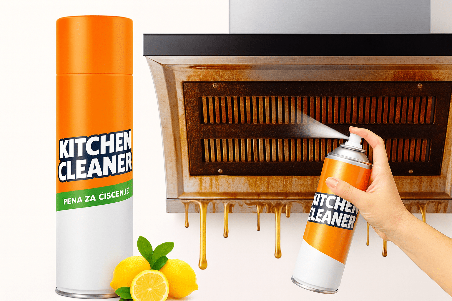 Kitchen Cleaner Foam- Pena za efikasno čišćenje kuhinje - Topopusti