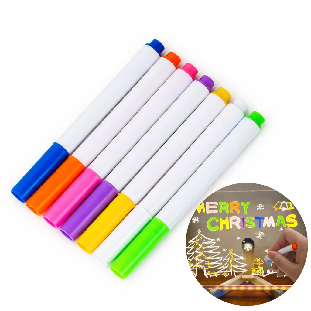 LED Akrilna Tabla za Pisanje sa Osvetljenjem – DIY Svetleća Dry Erase Tabla sa 7 Boja (USB Napajanje) - Topopusti