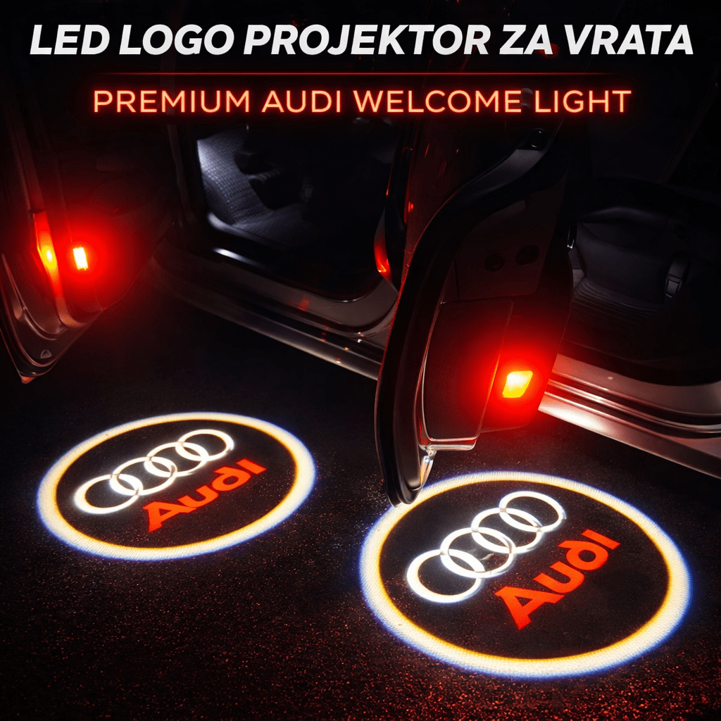 LED LOGO PROJEKTOR ZA VRATA AUTOMOBILA – 1+1 GRATIS - Topopusti